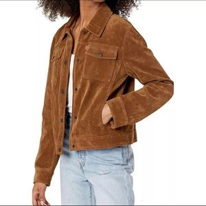 Levi's Women's Vintage Faux Suede Modern Trucker